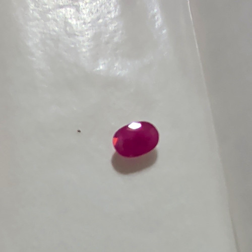 Serengeti ruby 7x5mm - 0.80, ct