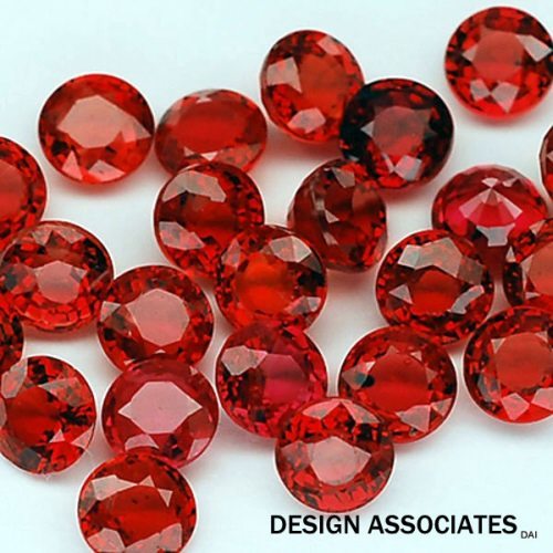 Ruby round cut - ruby,