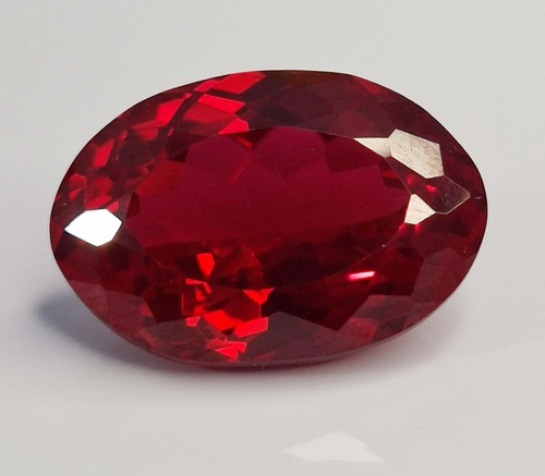 Mozambique red ruby oval - red,