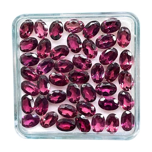 Pcs natural rhodolite - 25,