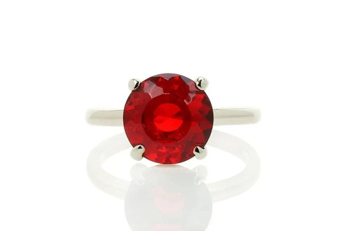 Natural certified red - certified, ct