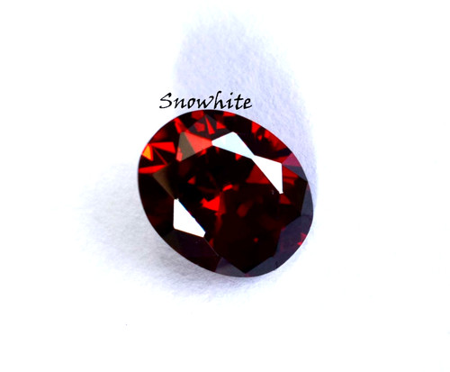 Natural dark red garnet - dark,