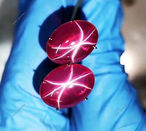 Rays natural red star ruby - natural,