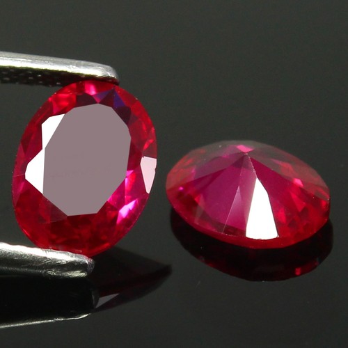 Natural oval cut pair 7x5 - natural,