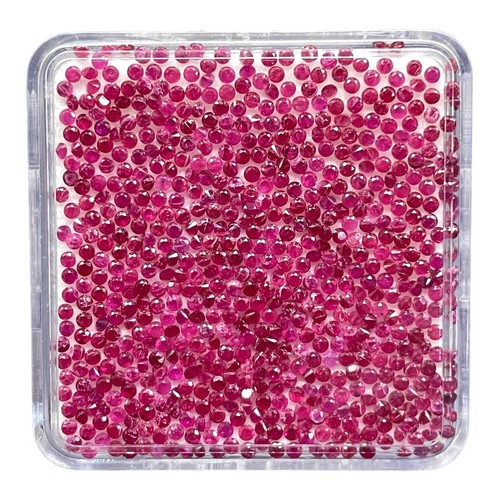 100 pcs natural ruby - natural, 1.5mm