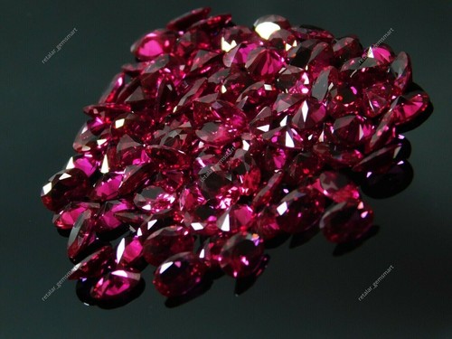 Treated red ruby gemstone - treated,